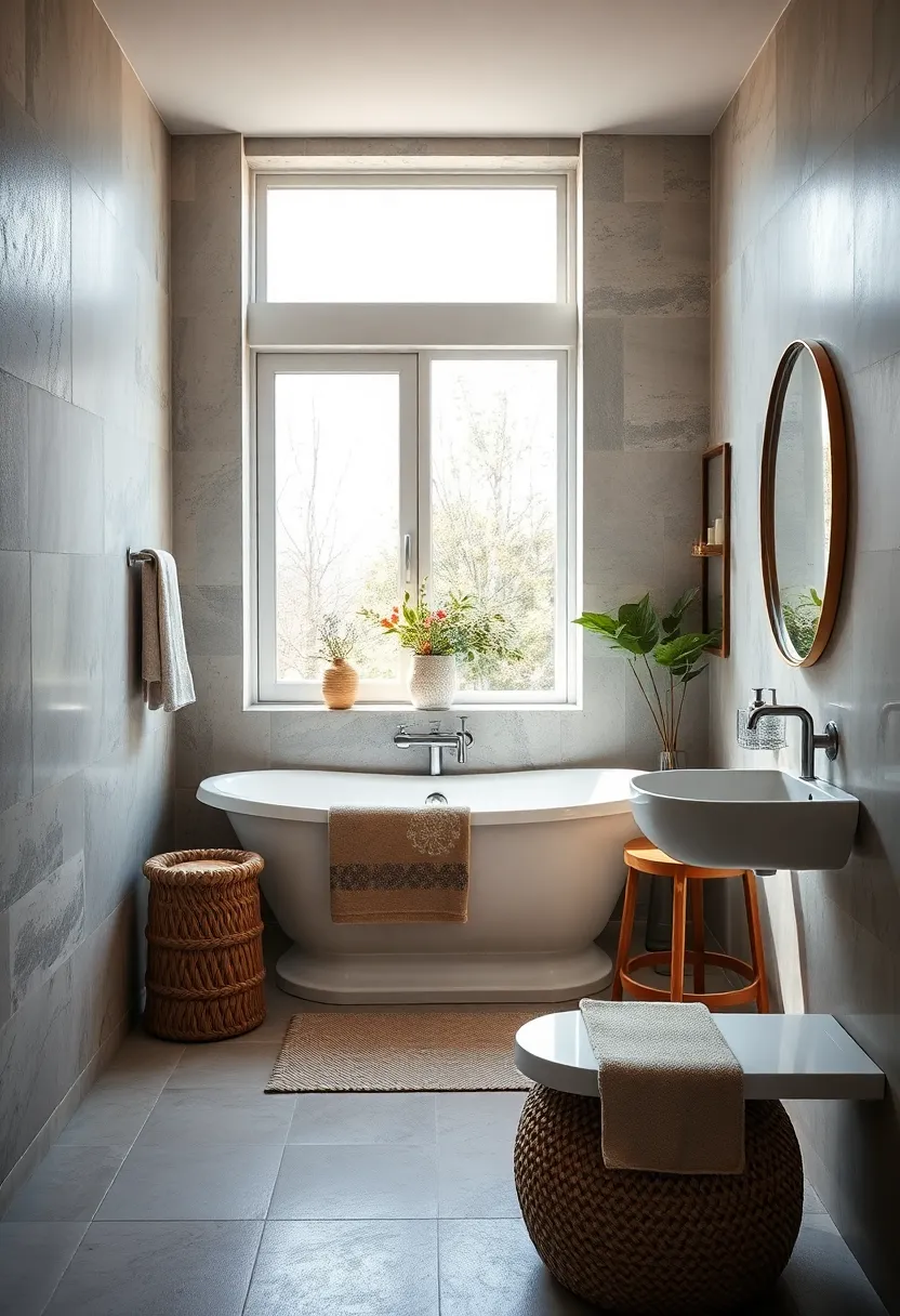 Maximizing Natural Light to Enhance a Cozy Small ‌Bathroom with a‌ Classic Tub