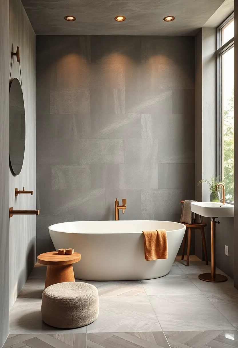 Mixing Metals in fixtures to Add ⁣Visual interest in Small Bathrooms with Tub ‍Settings