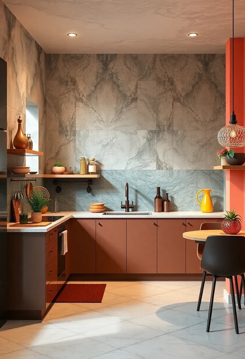 Art Deco Influences Bringing Glamour and Bold Graphics into Small Kitchen Designs