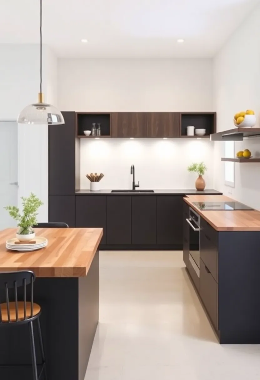 Customizable Layout: Design moveable components like a butcher block top that can be reconfigured depending on your needs