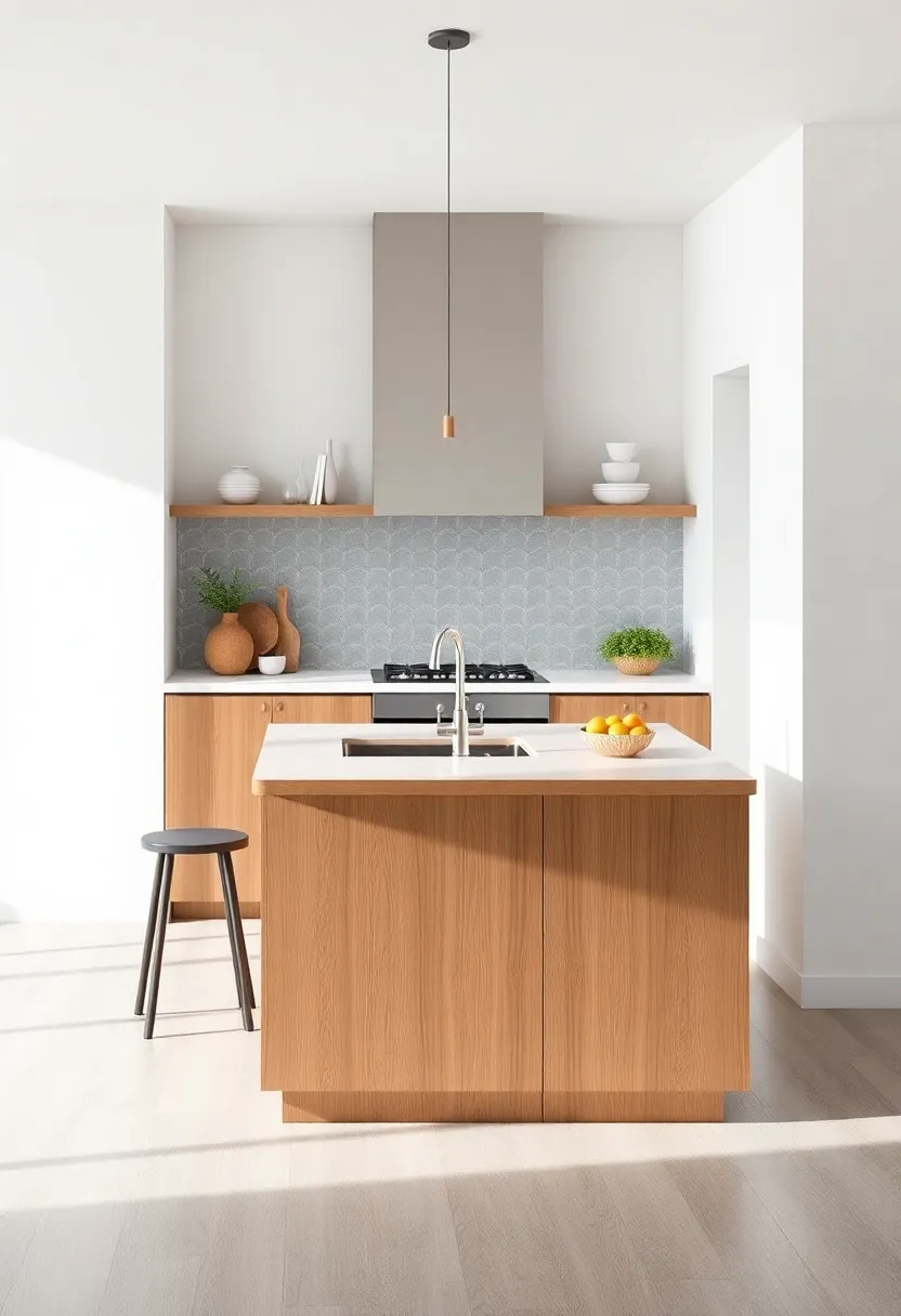 Incorporate a Sink: Installing a small sink in your island allows for efficient food prep and easy cleanup without interrupting your cooking flow