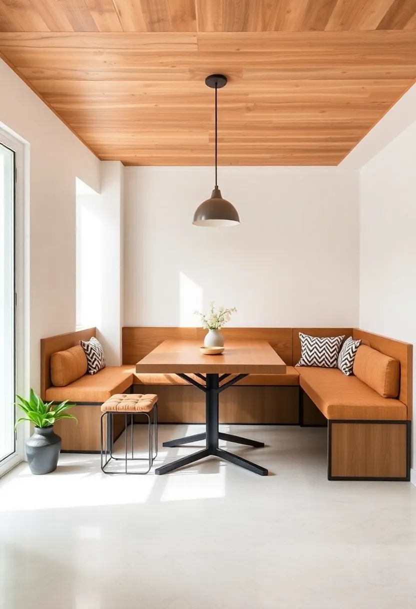 Family-Style Dining: Large Benches for Group Meals and Togetherness