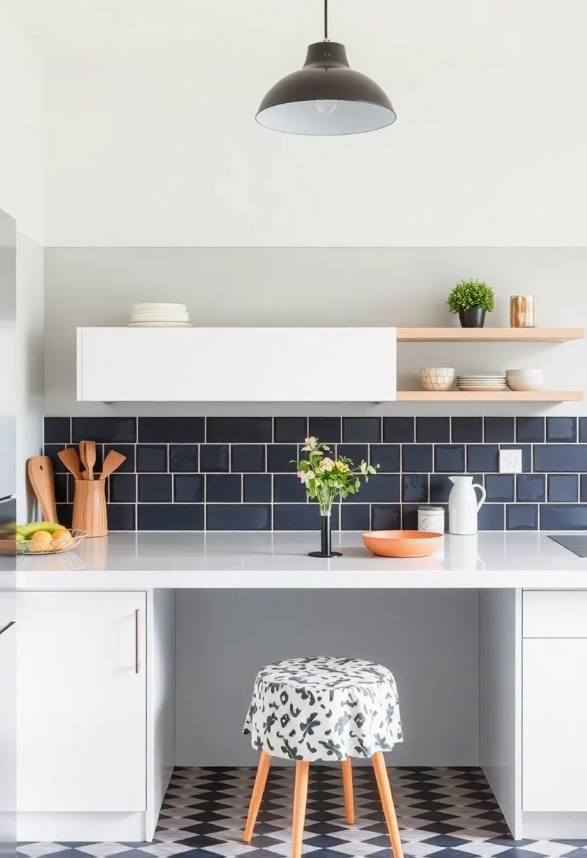 Playful Patterns: Mixing prints and Colors for a Fun Kitchen Vibe