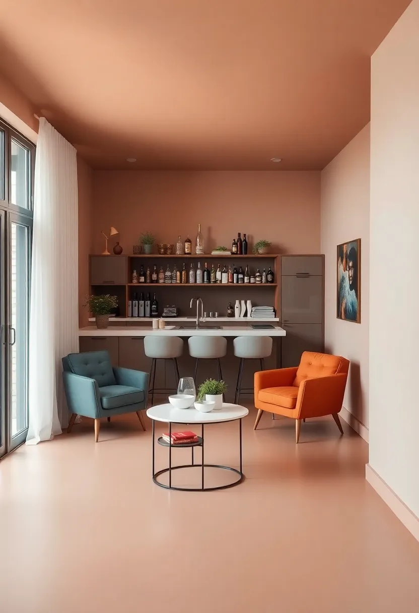 Stylish Color Palettes to create an Inviting Atmosphere Around Your Bar Area