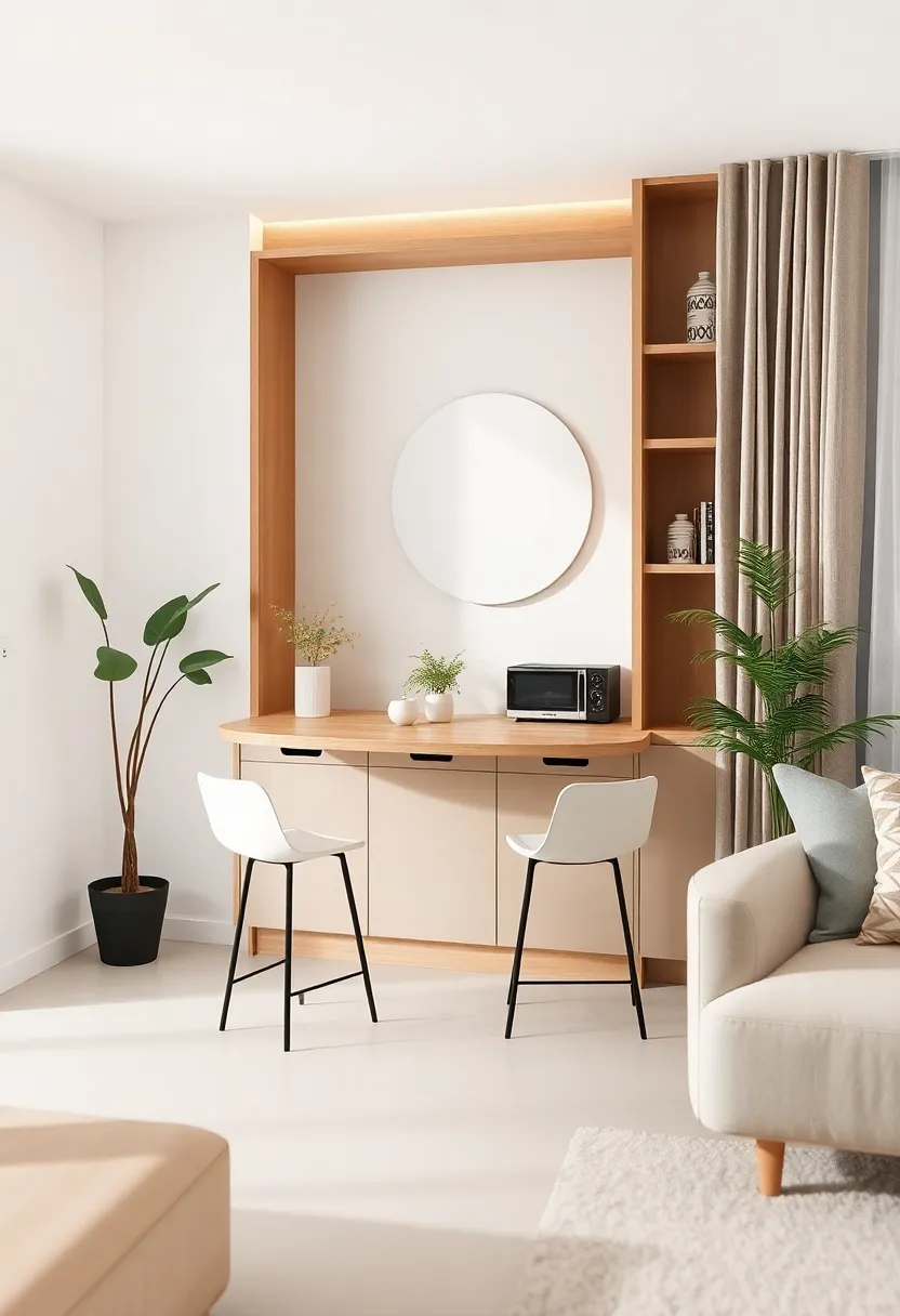 Incorporating Foldable Furniture for Versatile Living Room ​Bar Experiences