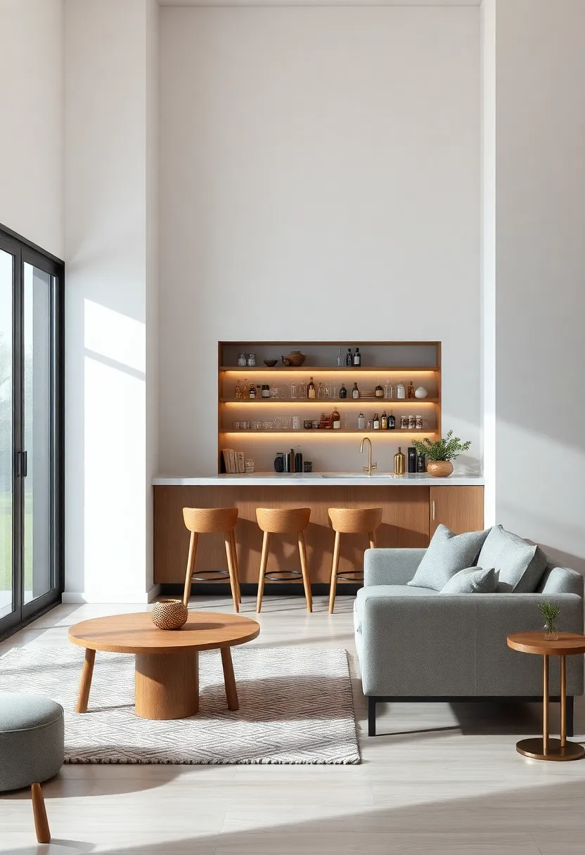 The Art of Mixing Drinks with Space-Saving Bar ‍carts and Stools