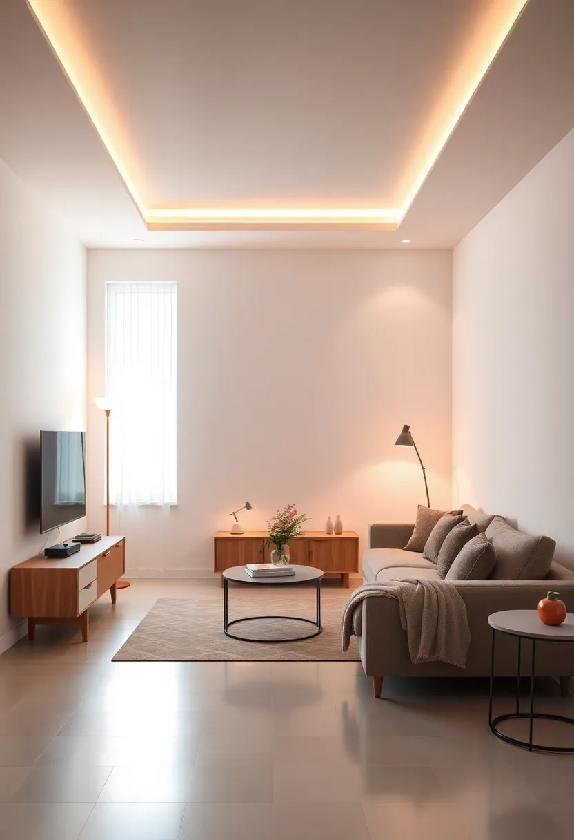Color Temperature Control: Install lighting with adjustable color temperatures to set the desired mood from warm and cozy to cool and refreshing
