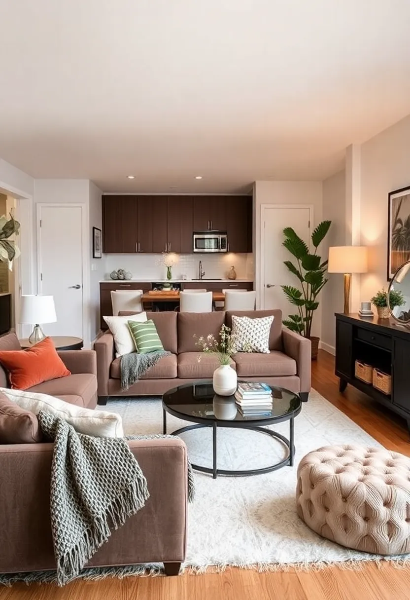 Personalize with Textures: Layer different textures in throws, cushions, and fabrics to create depth and visual interest without cluttering the space