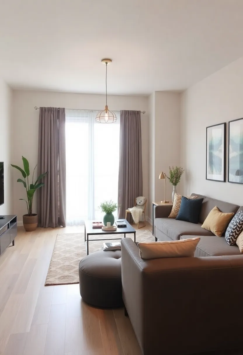 Incorporate Mirrors: Strategically place mirrors to reflect light and visually expand the footprint of your living area