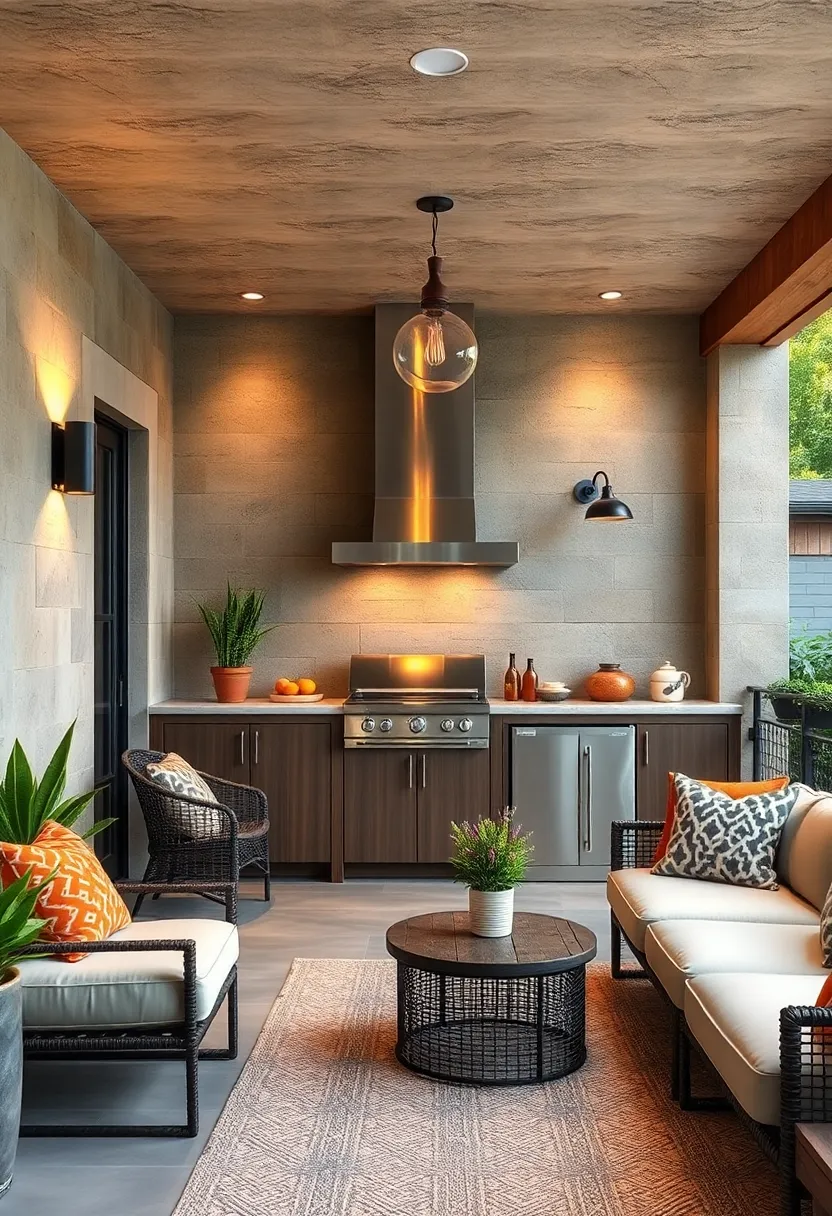 Modular Outdoor Kitchen Units That Can Be Rearranged as Needed