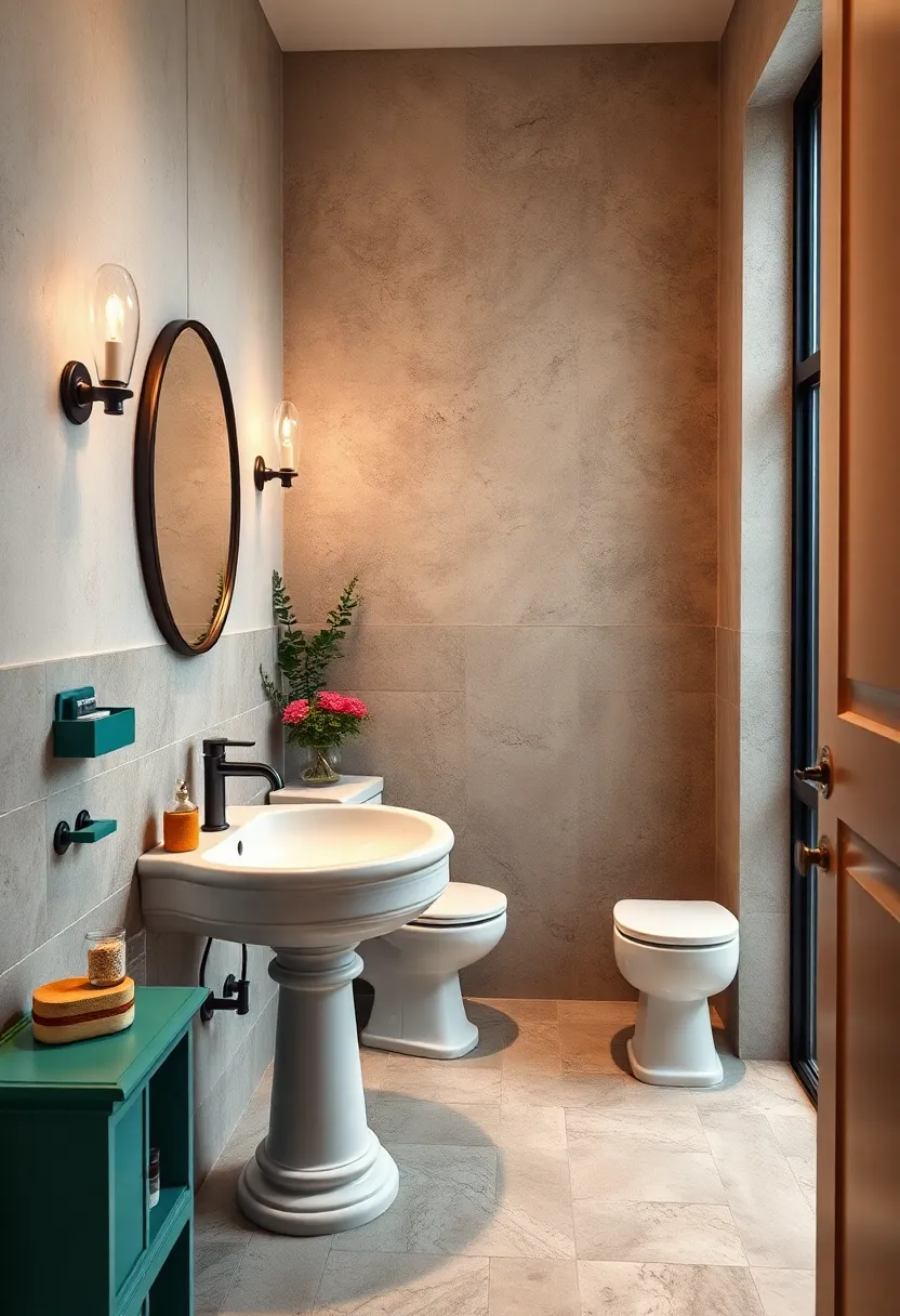 Combine classic pedestal basins with⁢ new-age ⁤touchless faucets for hygienic elegance