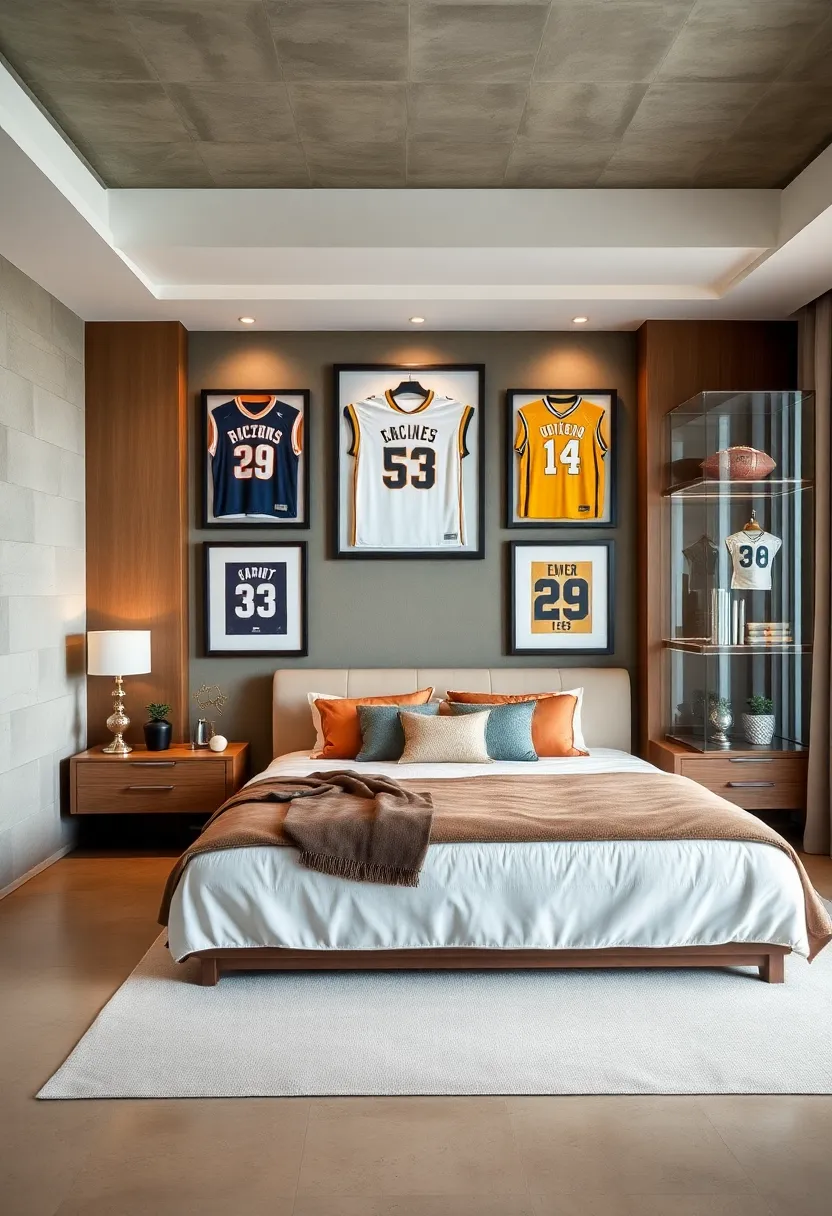 Minimalist⁣ Trophy Display‍ Cases blending Elegance with a ​Competitive Edge for a Refined sports Vibe