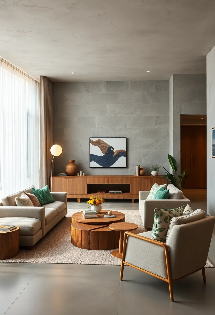 Select vintage or second-hand furniture pieces to reduce waste and add unique style