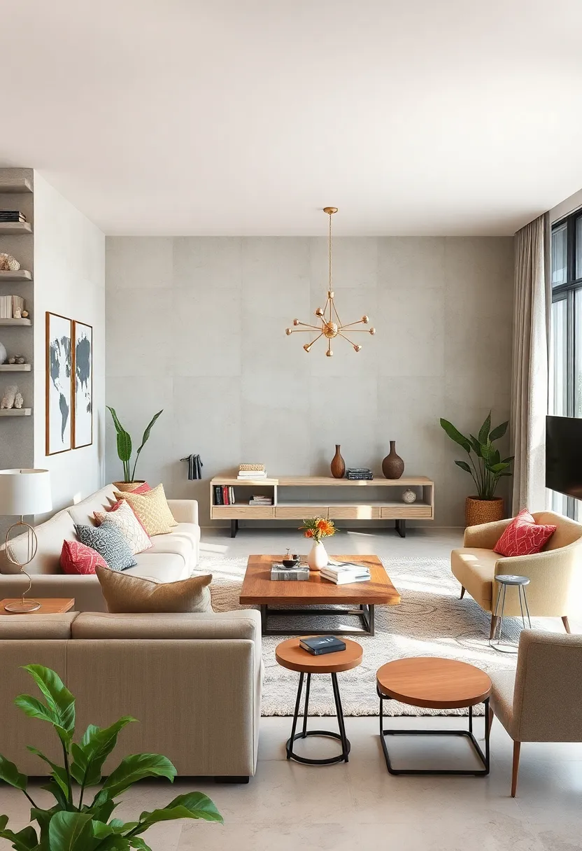 Incorporate modular furniture designed for longevity and adaptability to reduce replacement frequency