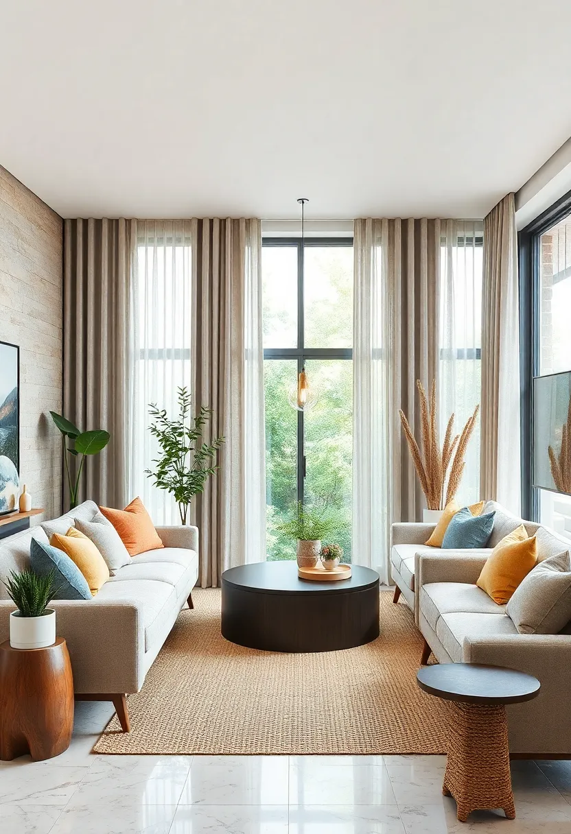 Choose curtains made from hemp fabric, which is both durable and eco-friendly