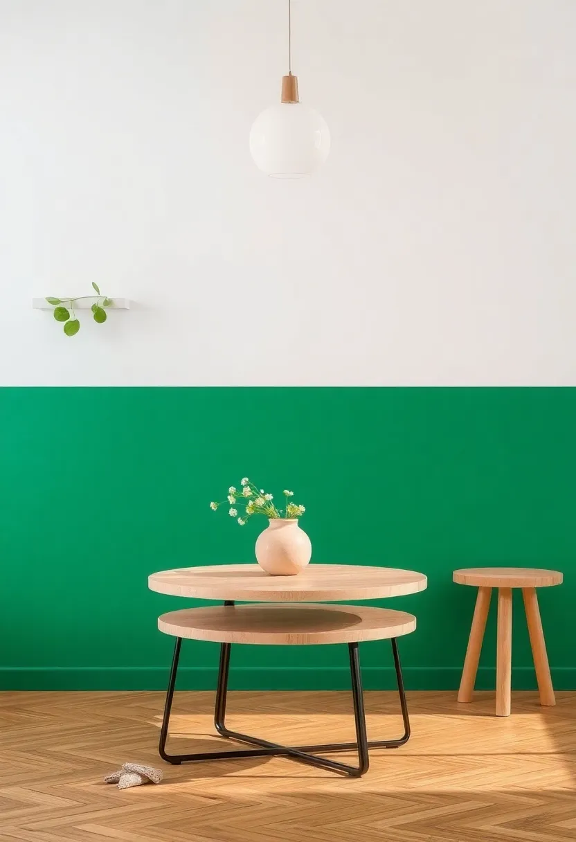 Upcycled Décor: Showcase creativity by using upcycled items, such as tables made from repurposed materials, to tell a story in your living space