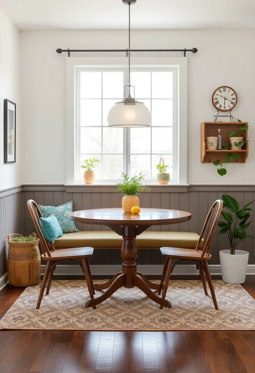 Creating a Cozy Dining Nook With Whimsical Thrifted Accents