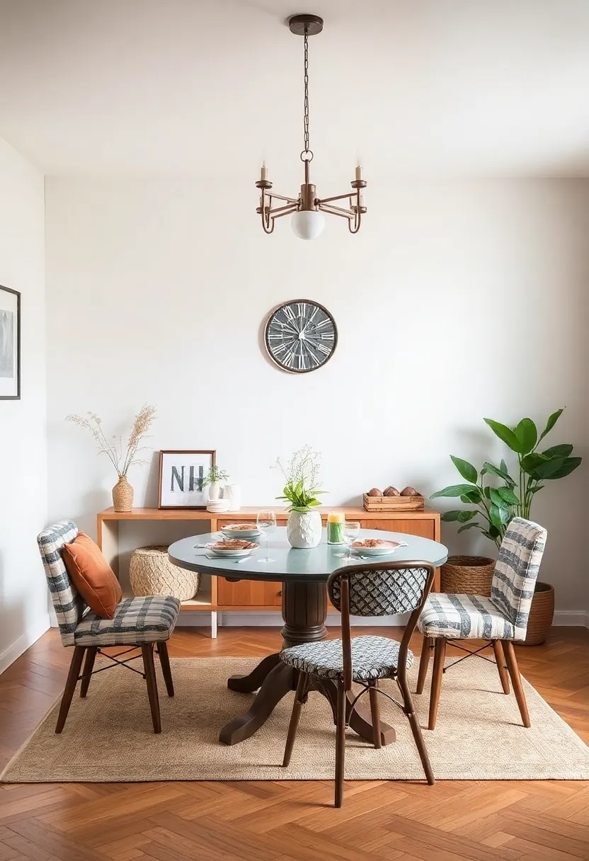 Eclectic Dining Room Styles Achieved With Thrifted Accessories