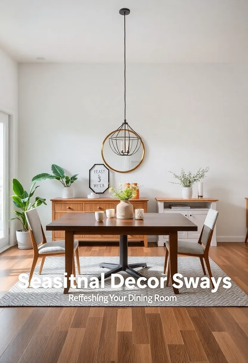 seasonal Decor Swaps: Refreshing Your Dining Room on a Budget