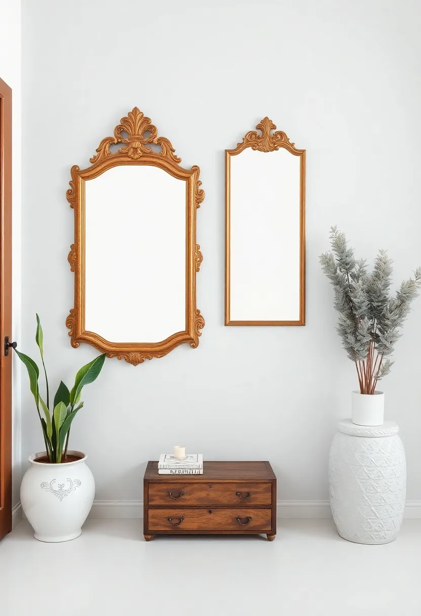 Unique Accessories: Small Details that Complete the Vintage Entryway