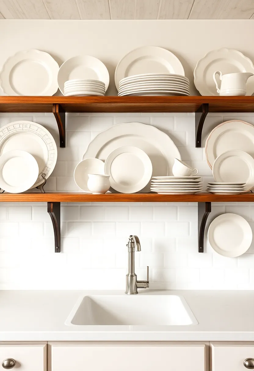 Decorative Plate Racks: Showcasing vintage china or decorative plates brings a charming and personalized touch