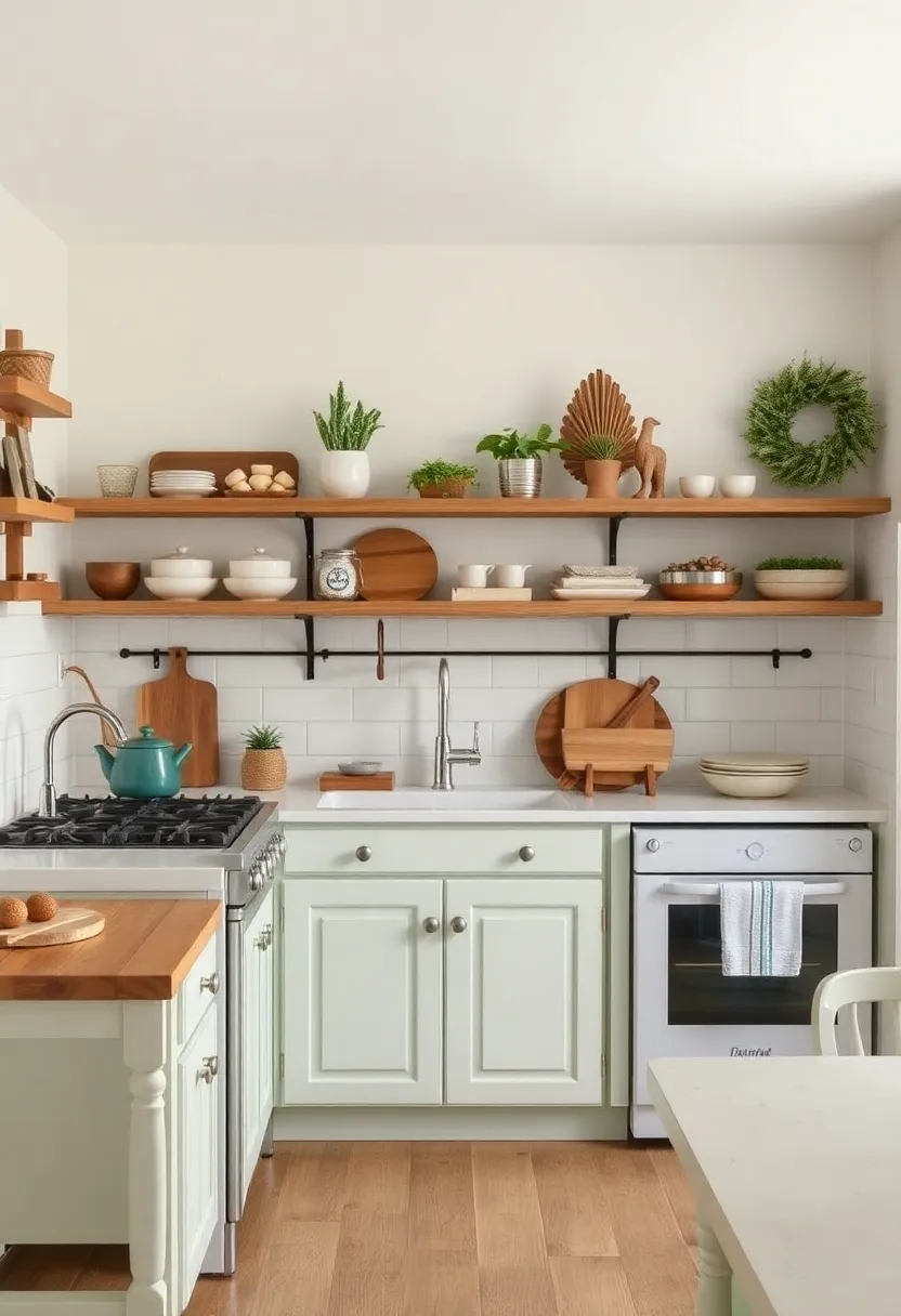 Personalized Touches: Family heirlooms or handmade decor pieces make the kitchen uniquely yours,telling the story of your home