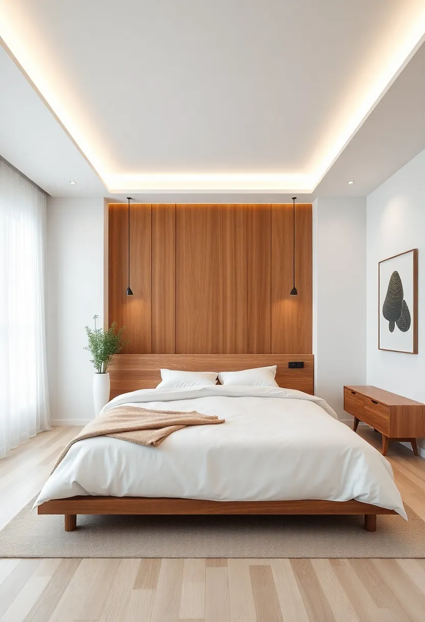 wall Treatments That Elevate Wood And White Aesthetics