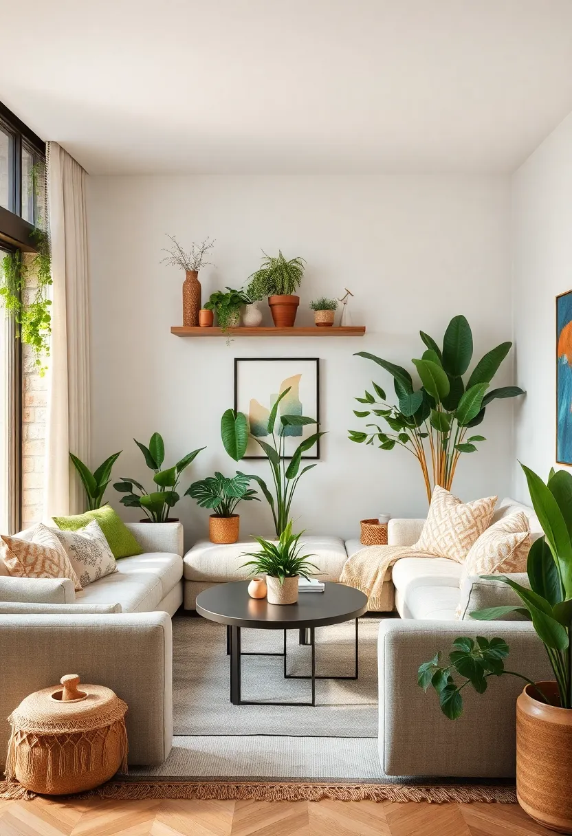 Indoor Plants: Fill corners and shelves with lush greenery to breathe life into your room