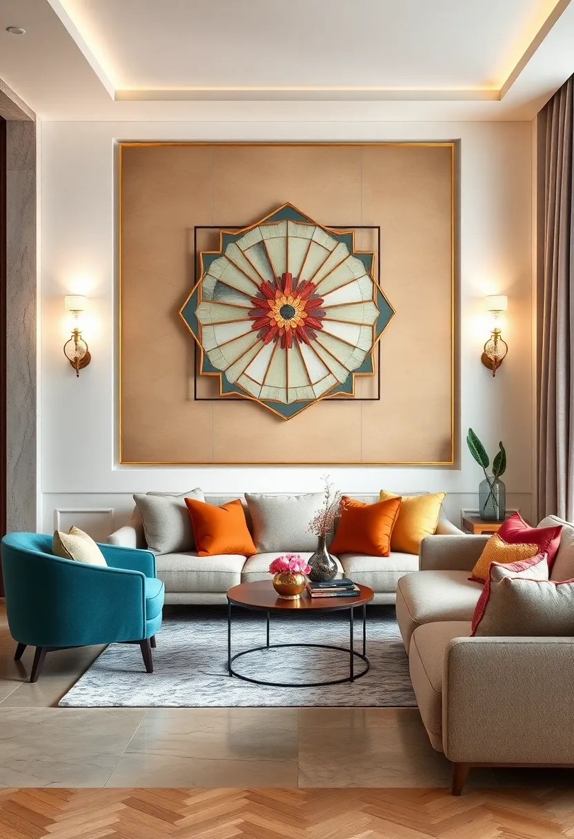 Crystal ⁢Wall Sconces ⁢- Illuminate your walls with ‌crystal wall sconces that offer‌ both ⁣light and decorative sparkle, perfectly complementing the ‍luxurious feel ⁢of Art Deco interiors