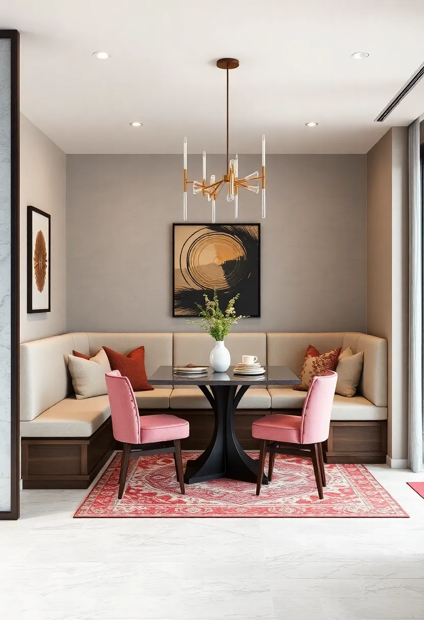 Banquette with ⁤Under-Seat Drawers for Extra Organization
