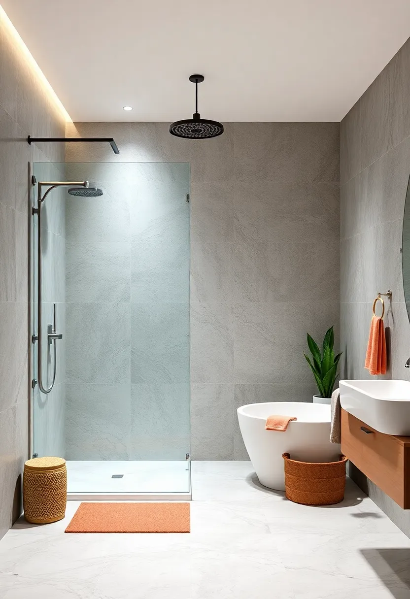 Hang mesh​ shower‍ caddies ‌from the showerhead or curtain⁣ rod⁤ to hold all bath​ essentials