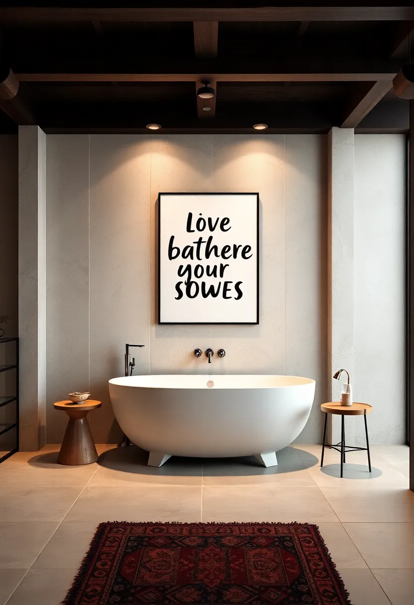 Bold Typography Posters: Motivational or quirky quotes in stylish fonts offer a fun and ‌modern twist