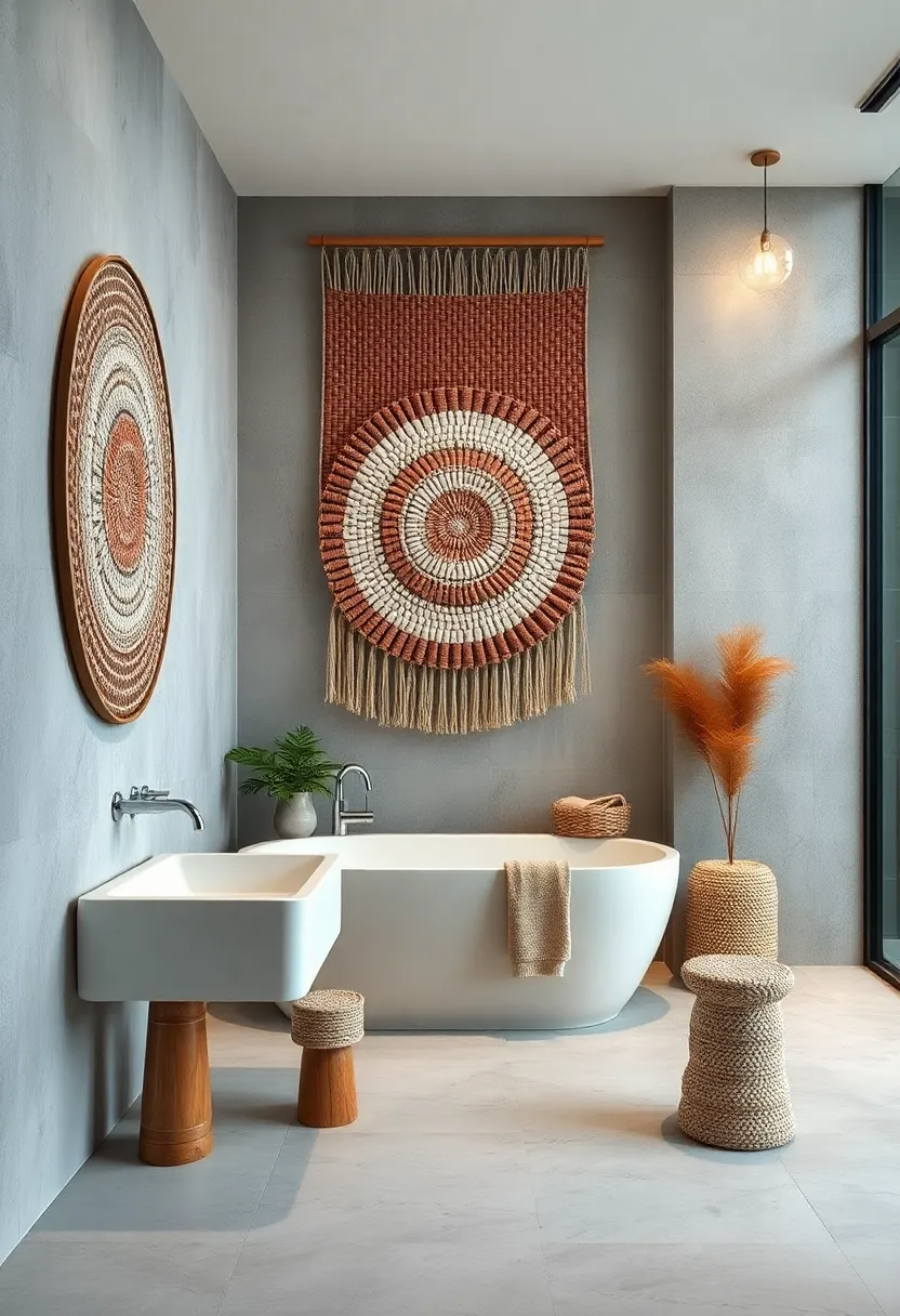 Handcrafted Woven Wall Hangings: Textured⁢ woven art introduces warmth and a unique tactile dimension