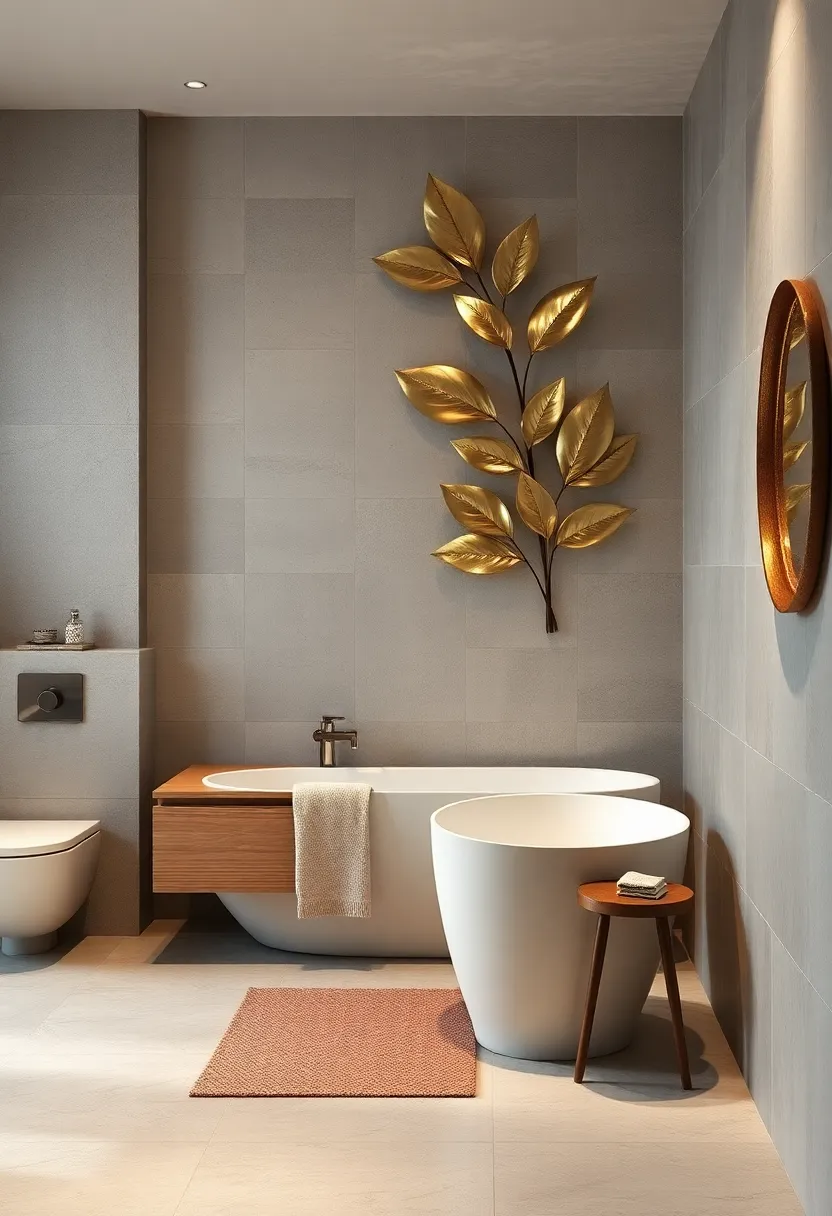 Nature-Inspired Metal Leaf Art: Sculptural ⁤metal​ leaves bring organic shapes indoors⁣ while maintaining a modern edge