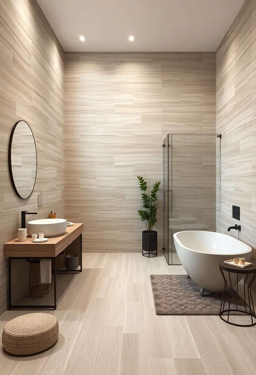 Bleached Walnut Breeze: Light, almost whitewashed walnut tiles ⁣bring a breezy, coastal ⁢feel to ‌contemporary spaces