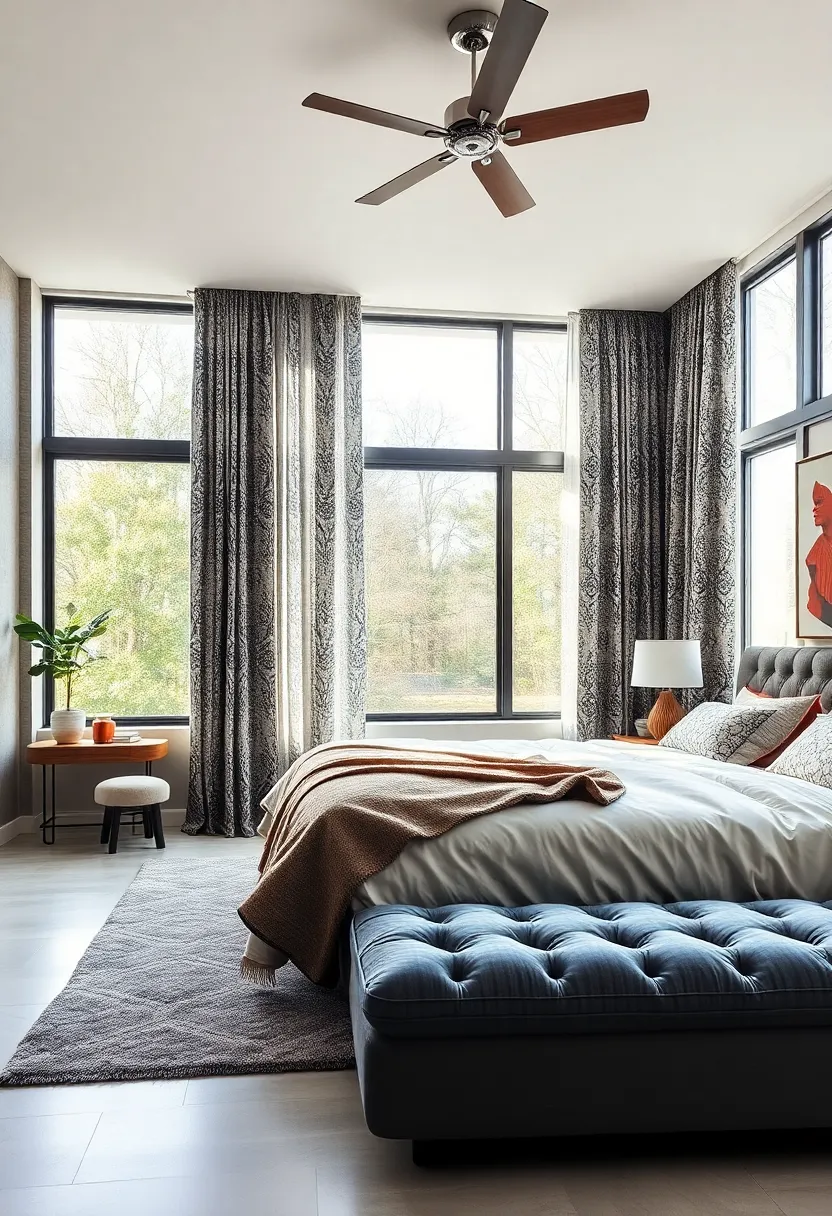 Choose Patterned Curtains to Inject Personality and Visual Interest