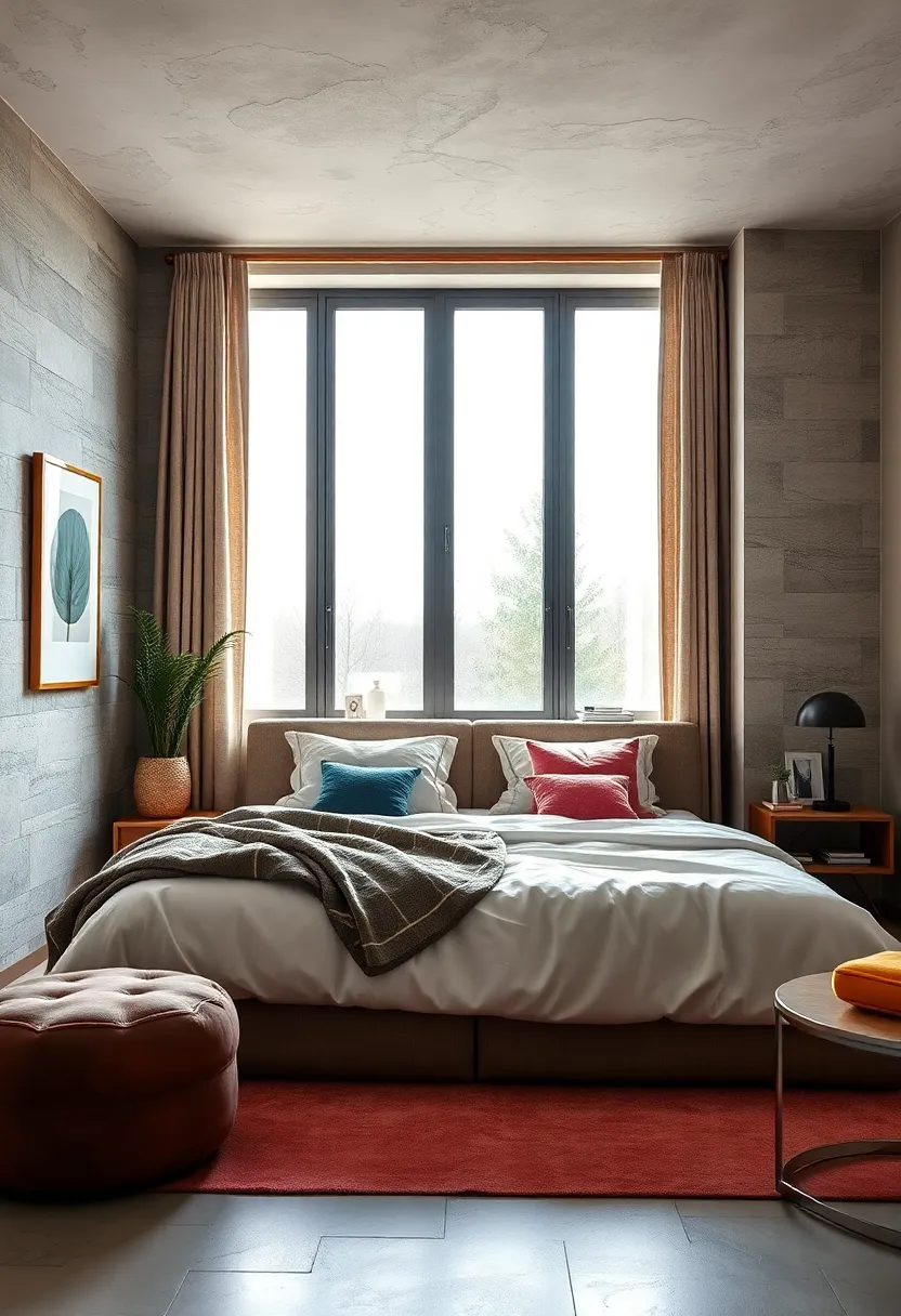 Incorporate Metallic Curtain Rods to Add a touch of Glamour