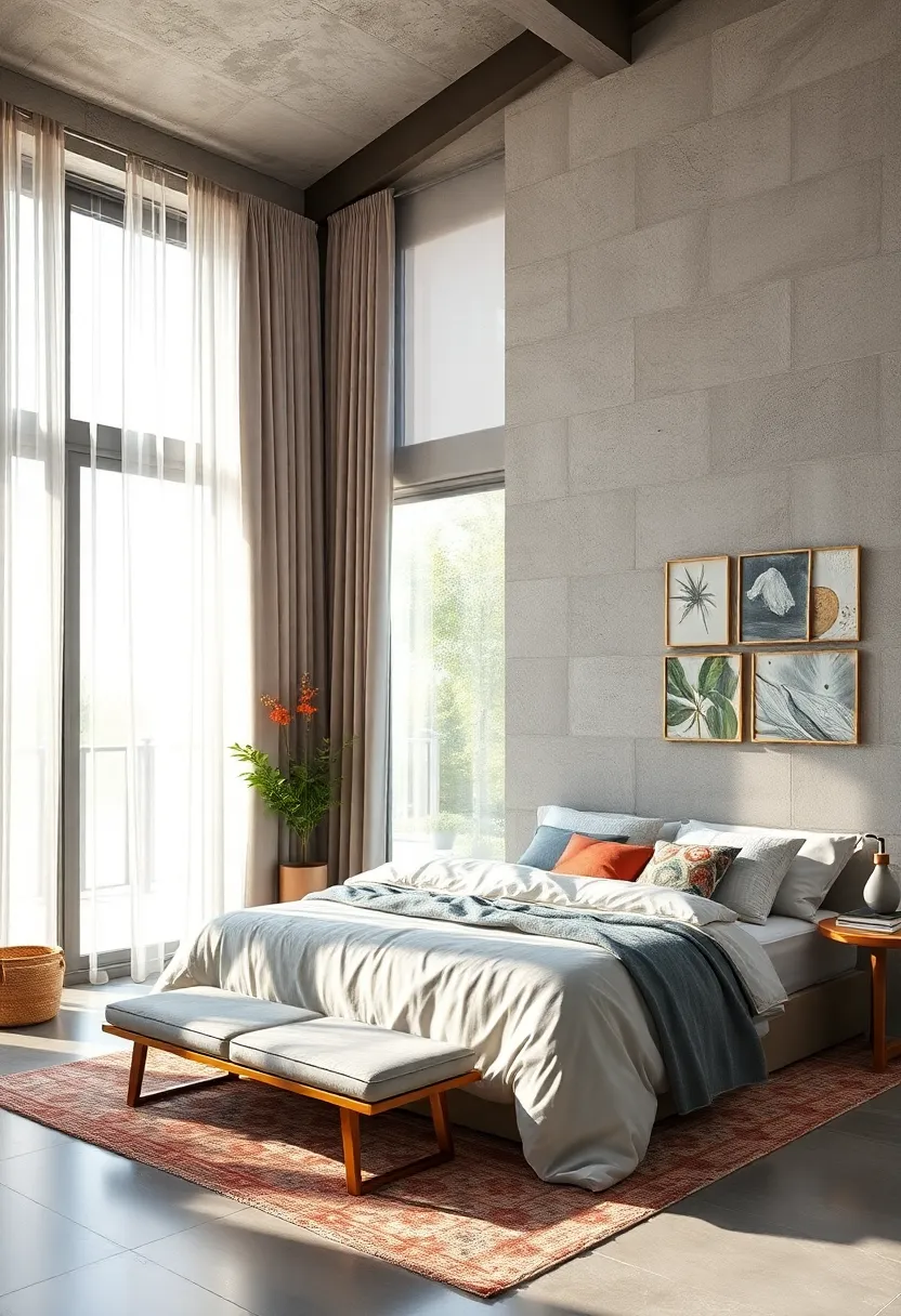 Install Sheer Curtains to Allow Soft Light while Maintaining Privacy