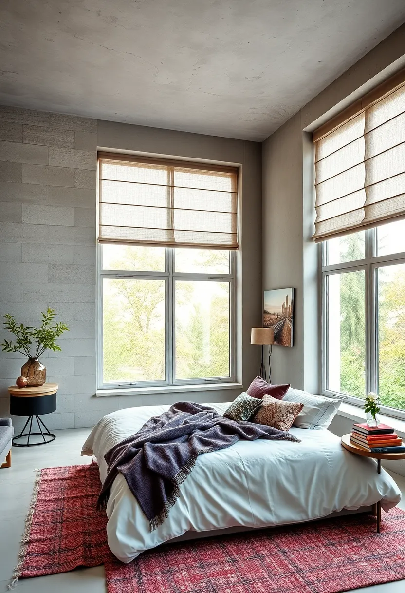 Use Roman shades for a Clean, Tailored Look that Enhances Natural Light