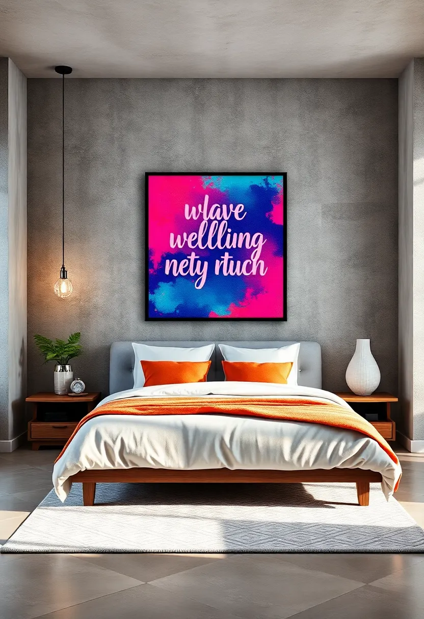 Vibrant ⁣Typography Prints – Bright, bold quotations or‍ words in‌ artistic fonts that add motivation⁤ and style to your‌ walls