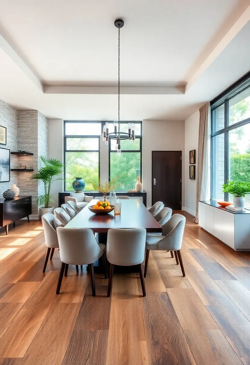 Luxury Vinyl ⁢Plank ‌Flooring:‍ Combines comfort and style‍ with waterproof features and realistic ⁣wood⁢ or stone​ designs