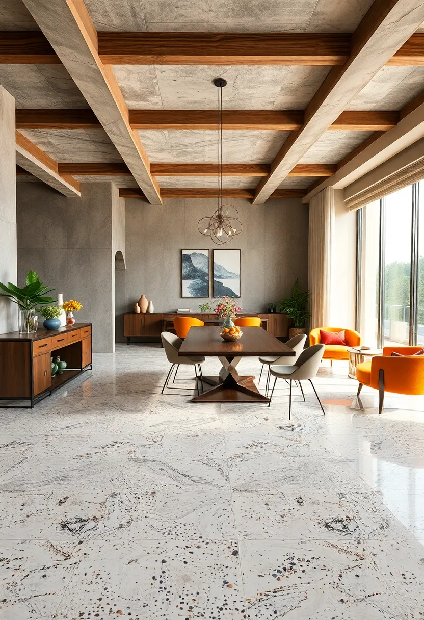 terrazzo ⁤Flooring: ⁤A playful mix of⁣ chips and colors,⁣ terrazzo is perfect for adding texture and a​ contemporary twist