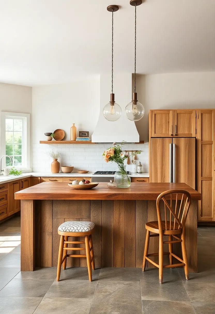 Reclaimed⁤ Wood Island:‍ Use a reclaimed ​wood kitchen⁤ island as ⁢a focal ‍point ⁤that ⁤merges rustic style with coastal comfort