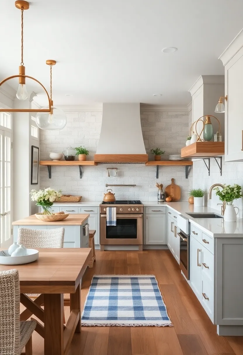 Subtle Nautical stripes: Incorporate subtle ‍striped ⁣textiles ​or rugs ‌that mimic the⁣ sea’s⁢ movement while maintaining rustic simplicity