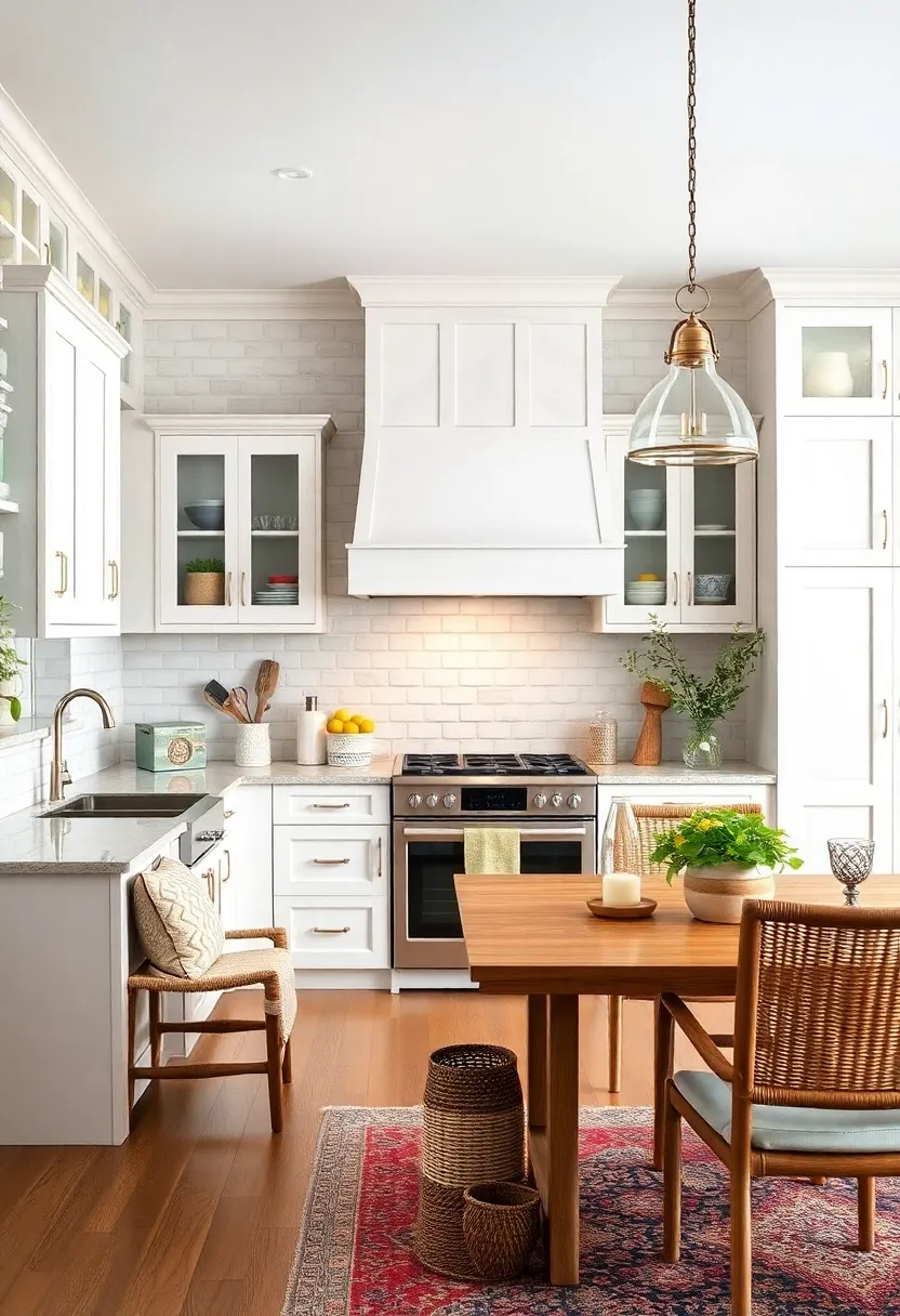 Whitewashed ⁣Cabinets: Opt for whitewashed or light-colored cabinetry that reflects both rustic ⁤farmhouse vibes ‌and coastal brightness