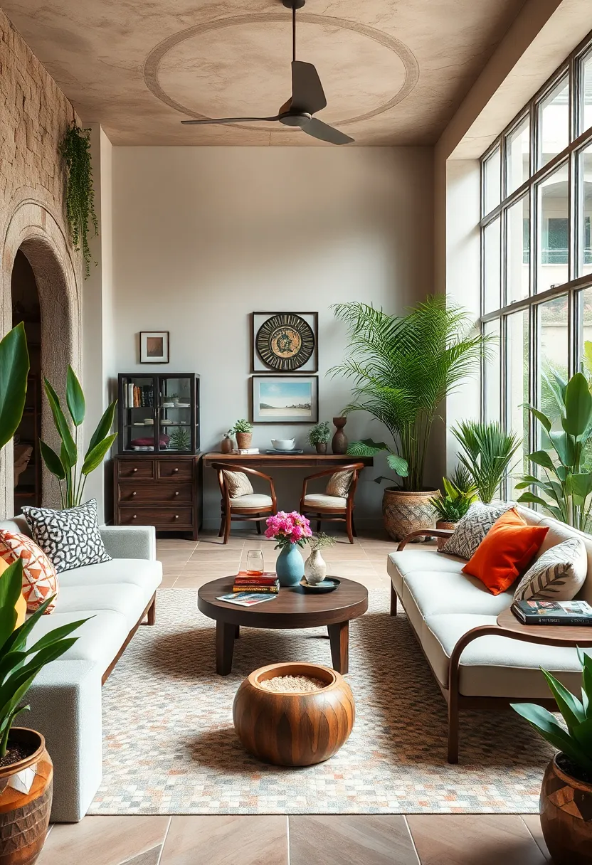 Designing a Garden Patio That Reflects Travel Inspirations Through Mosaic Tiles and Exotic Plants