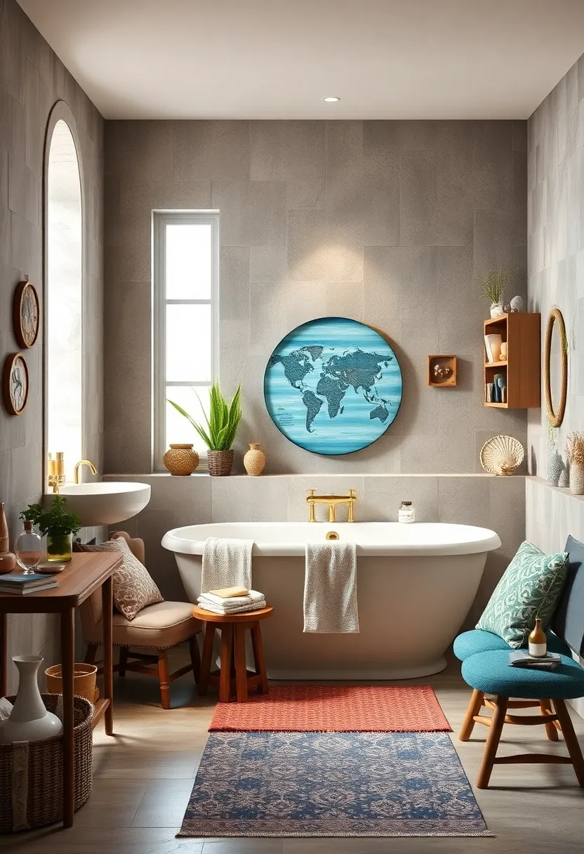 Elevating Your Bathroom Ambience With Seashell Collections and Nautical Memorabilia From coastal trips
