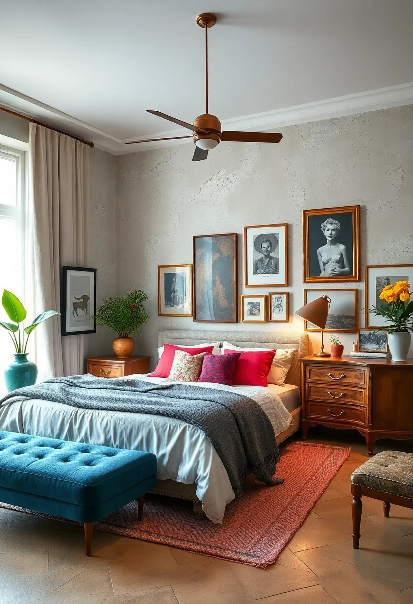 Integrate a mix of artwork and framed‍ prints from ‌different eras to enhance the eclectic vibe