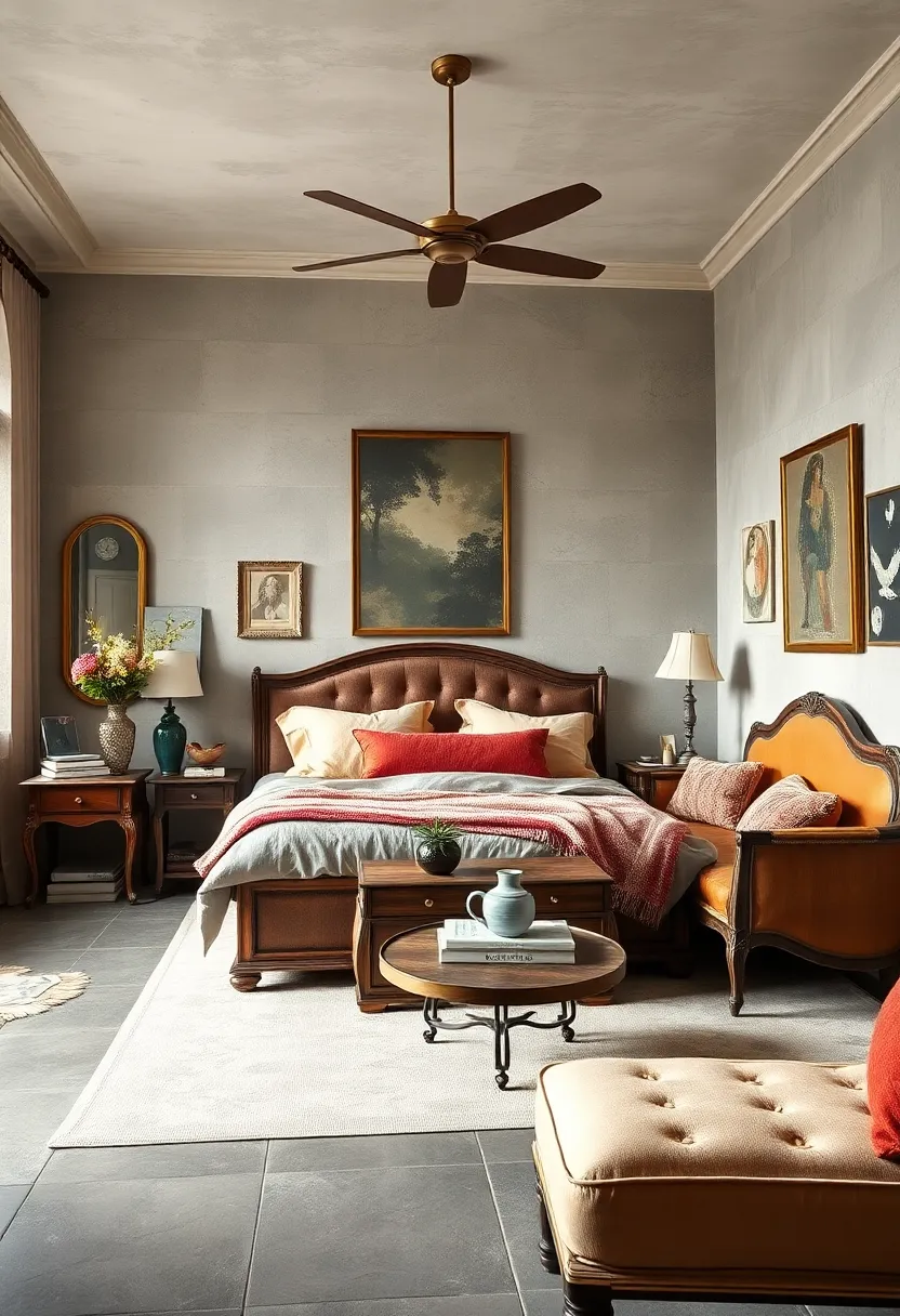 Balance heavy antique furniture with lighter, ‍contemporary items to prevent overcrowding