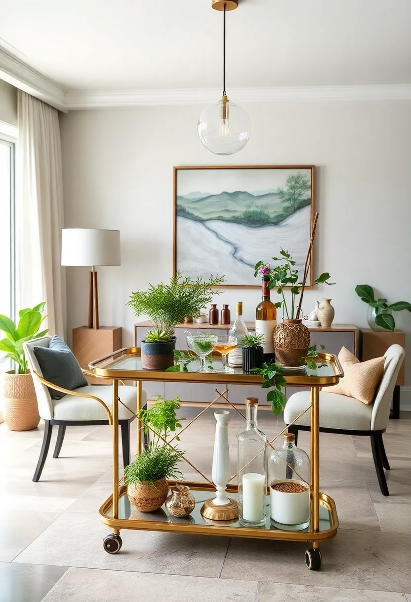 Botanical Bliss: Incorporate fresh ​greenery and herbal infusions to bring a natural, ⁣refreshing vibe to your bar cart